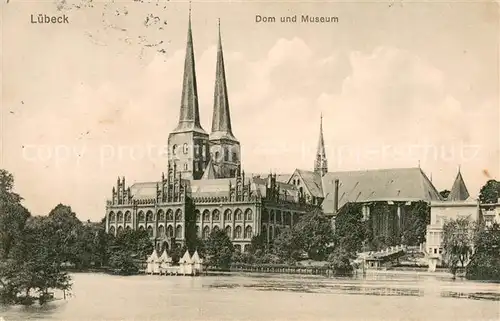 AK / Ansichtskarte Luebeck Dom und Museum Luebeck