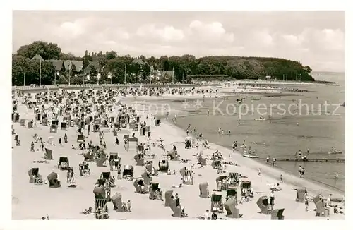 AK / Ansichtskarte Travemuende_Ostseebad Strandleben  Travemuende_Ostseebad