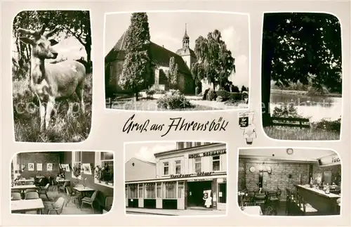 AK / Ansichtskarte Ahrensboek_Ostholstein Hotel Germania Bundeskegelbahn Wild  Ahrensboek_Ostholstein