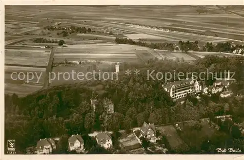 AK / Ansichtskarte Bad_Berka Fliegeraufnahme Bad_Berka