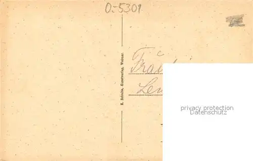 AK / Ansichtskarte Weimar_Thueringen Ettersburg Weimar Thueringen