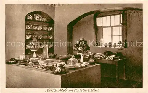 AK / Ansichtskarte Tiefurt Schloss Tiefurt Kueche Tiefurt