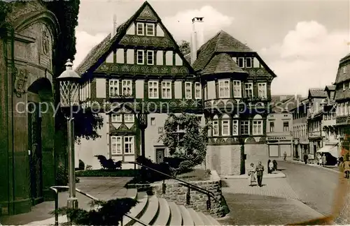 AK / Ansichtskarte Hoexter_Weser Blick auf die Dechanei Hoexter Weser