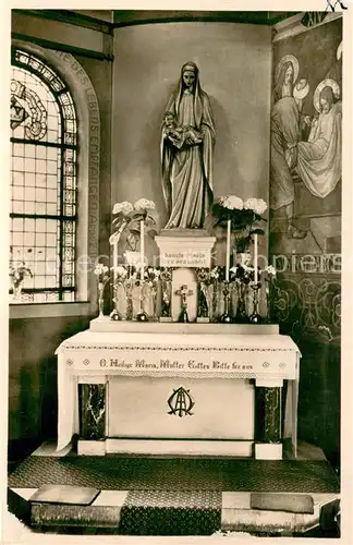 AK / Ansichtskarte Bad_Driburg Missionskirche St Xaver Marienaltar Bad_Driburg