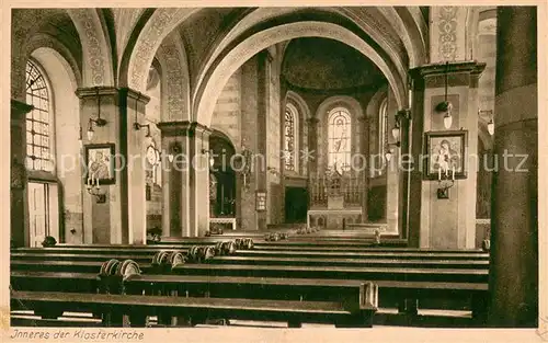 AK / Ansichtskarte Essen_Ruhr Innenansicht Klosterkirche Katholisches Lyzeum und Oberlyzeum der Reg. Chorfrauen des hl. Augustinus Essen_Ruhr