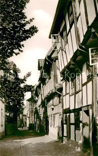 AK / Ansichtskarte Detmold Alte Haeuser in der Adolfstrasse Detmold