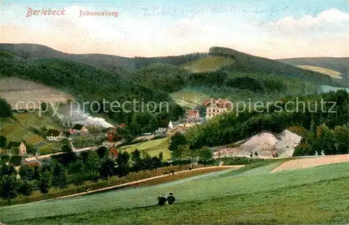 AK / Ansichtskarte Berlebeck Panorama Johannaberg Teutoburger Wald Berlebeck