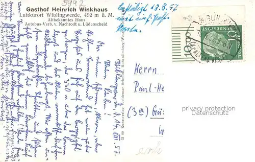 AK / Ansichtskarte Wiblingwerde Kirche Wiblingwerde