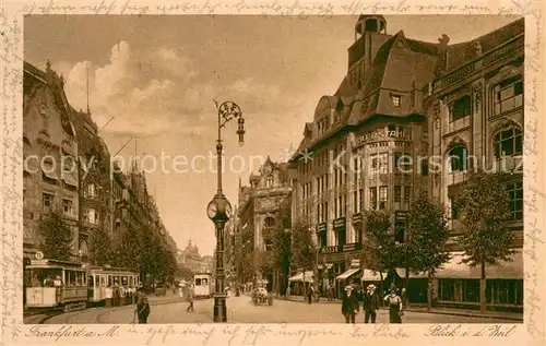 AK / Ansichtskarte Frankfurt_Main Die Zeil Frankfurt Main