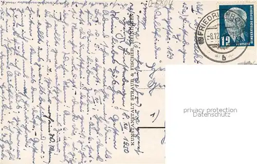 AK / Ansichtskarte Friedrichroda Panorama Friedrichroda