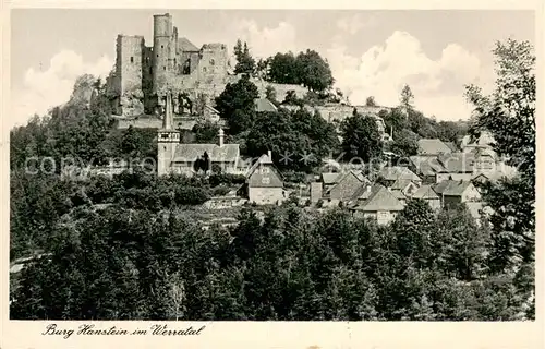 AK / Ansichtskarte Hanstein Burg Hanstein im Werratal Hanstein