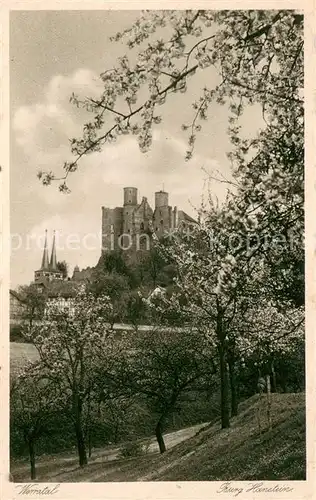 AK / Ansichtskarte Hanstein Burg Hanstein Werratal Hanstein
