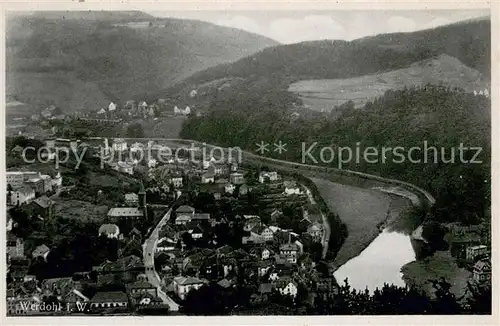 AK / Ansichtskarte Werdohl Panorama Werdohl