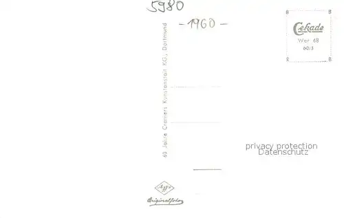 AK / Ansichtskarte Werdohl Staedt Berufsschule Werdohl