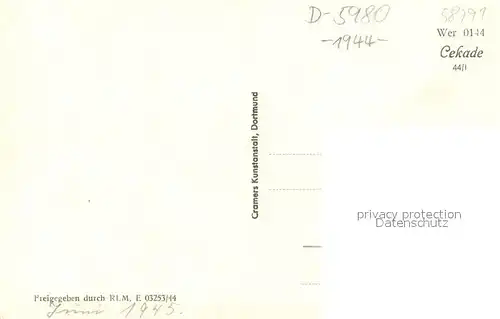 AK / Ansichtskarte Werdohl Panorama Werdohl