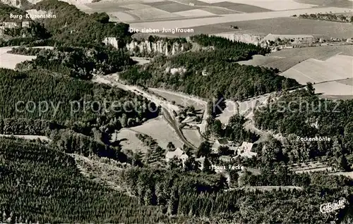 AK / Ansichtskarte Binolen Haus Recke Reckenhoehle Burg Klusenstein Die sieben Jungfrauen Binolen