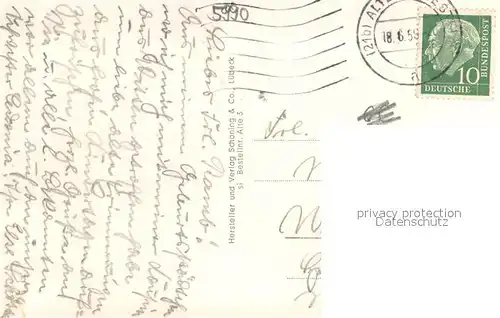 AK / Ansichtskarte Altena_Lenne Teilansicht mit Burg Altena_Lenne