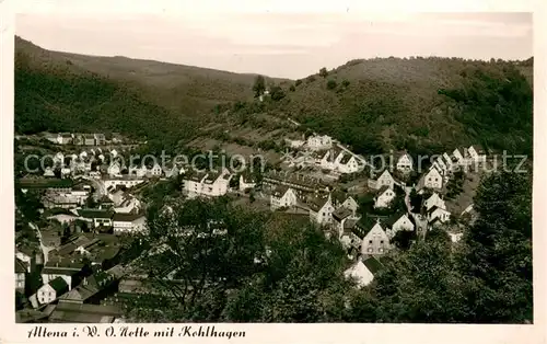 AK / Ansichtskarte Altena_Lenne Obernette mit Kohlhagen Altena_Lenne