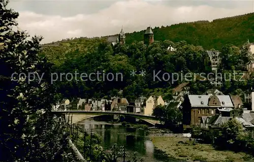 AK / Ansichtskarte Altena_Lenne Panorama mit Burg Altena_Lenne