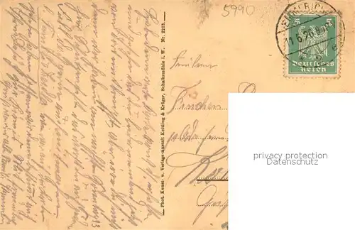 AK / Ansichtskarte Altena_Lenne Fuelbecker Talsperre Altena_Lenne