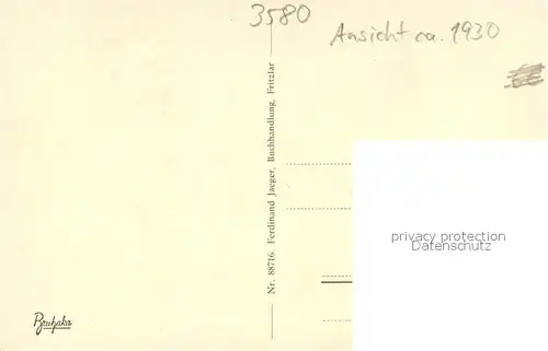 AK / Ansichtskarte Fritzlar Panorama Fritzlar