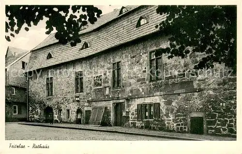 AK / Ansichtskarte Fritzlar Rathaus Fritzlar