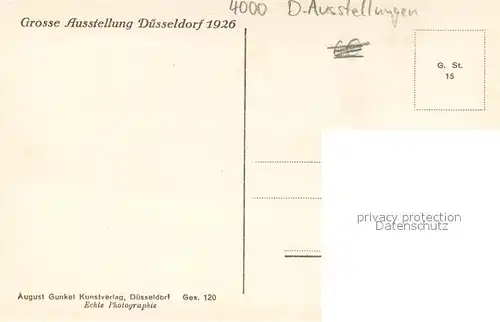 AK / Ansichtskarte Duesseldorf Rheinhalle Duesseldorf