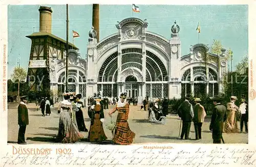 AK / Ansichtskarte Duesseldorf Maschinenhalle Duesseldorf