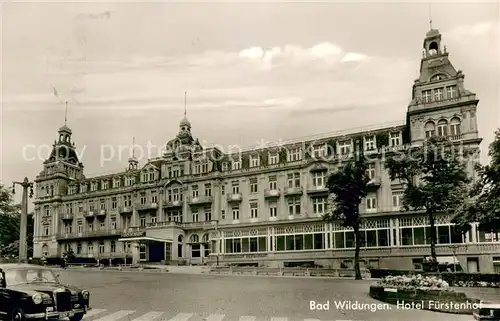 AK / Ansichtskarte Bad_Wildungen Hotel Fuerstenhof Bad_Wildungen