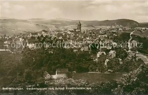 AK / Ansichtskarte Bad_Wildungen Blick vom Schloss Friedrichstein Bad_Wildungen