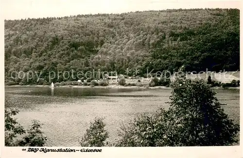 AK / Ansichtskarte Edersee DKV Kanustation Edersee