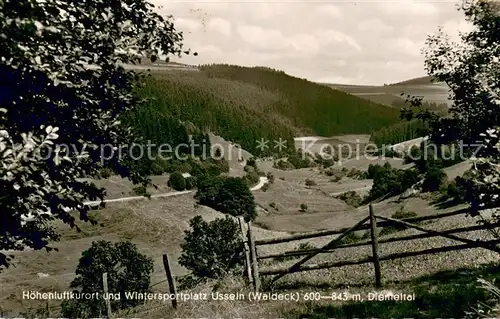 AK / Ansichtskarte Usseln Diemetal Usseln