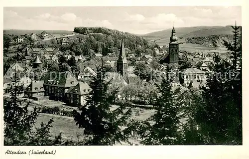 AK / Ansichtskarte Attendorn Stadtansicht Attendorn