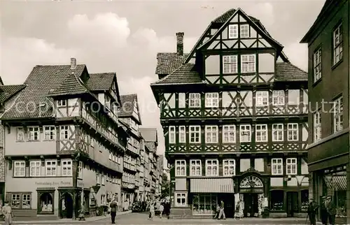 AK / Ansichtskarte Hann._Muenden Marktstrasse Lange Strasse Hann. Muenden