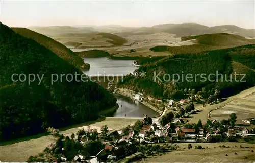 AK / Ansichtskarte Diemelsee Panorama Diemelsee