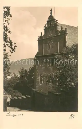 AK / Ansichtskarte Marburg_Lahn Landgericht Marburg_Lahn