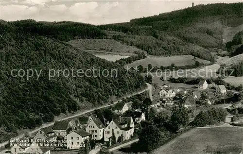 AK / Ansichtskarte Bilstein_Sauerland Bremketal mit Blick zur Hohen Bracht Bilstein_Sauerland