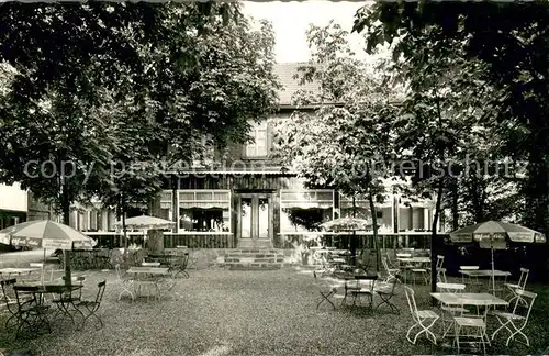 AK / Ansichtskarte Labbeck Ausflugslokal Villa Reichswald Gartenterrasse Labbeck