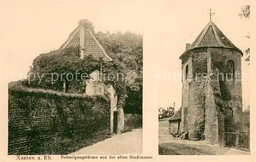 AK / Ansichtskarte Xanten Befestigungstuerme aus der alten Stadtmauer Xanten