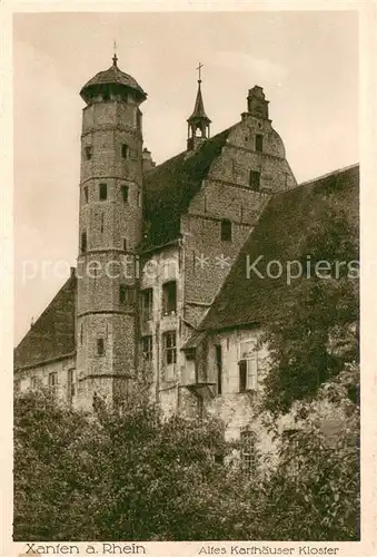 AK / Ansichtskarte Xanten Altes Karthaeuser Kloster Xanten