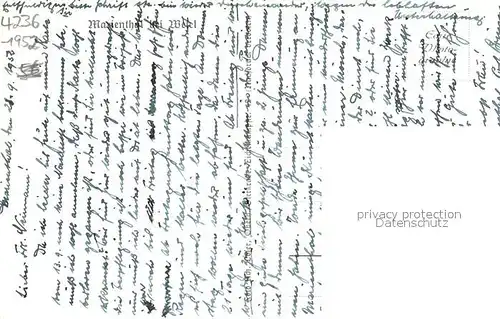 AK / Ansichtskarte Marienthal_Hamminkeln Obstbaumwiese Blick zur Kirche Marienthal Hamminkeln