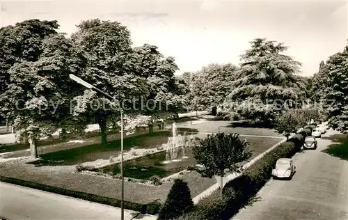 AK / Ansichtskarte Oberursel_Taunus Parkanlagen Wasserspiele Oberursel Taunus