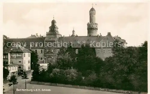 AK / Ansichtskarte Bad_Homburg Schloss Photographie Geschaeft Dannhof Bad_Homburg