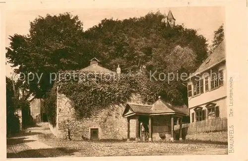 AK / Ansichtskarte Braunfels Leierbrunnen Braunfels
