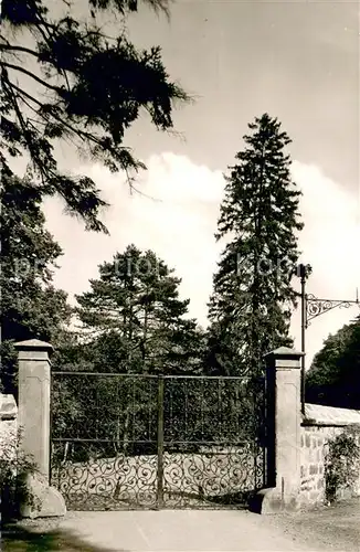 AK / Ansichtskarte Laubach_Hessen Altes Tor zum Schlosspark Laubach Hessen