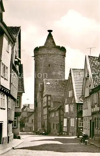AK / Ansichtskarte Alsfeld Leonhardtsturm Altstadt Alsfeld