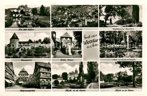 AK / Ansichtskarte Wetzlar Teilansichten Sehenswuerdigkeiten Wetzlar