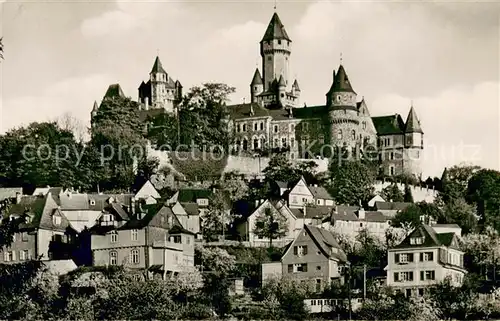 AK / Ansichtskarte Braunfels Altstadt mit Schloss Braunfels