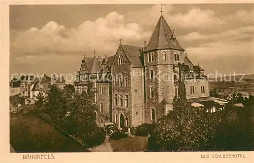 AK / Ansichtskarte Braunfels Schlosshotel Braunfels