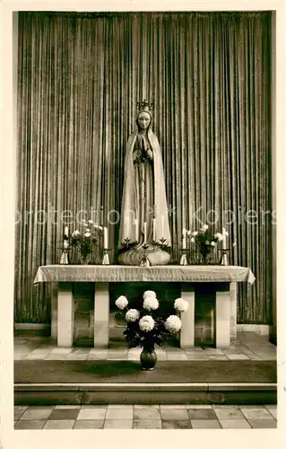 AK / Ansichtskarte Bergeborbeck Fatima Madonna Pfarrkirche St. Mariae Rosenkranz Bergeborbeck